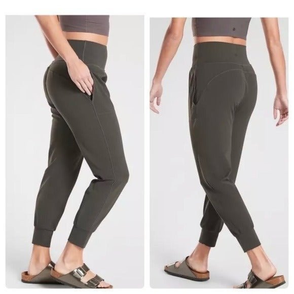Athleta Pants - Athleta Salutation Jogger // Black Olive